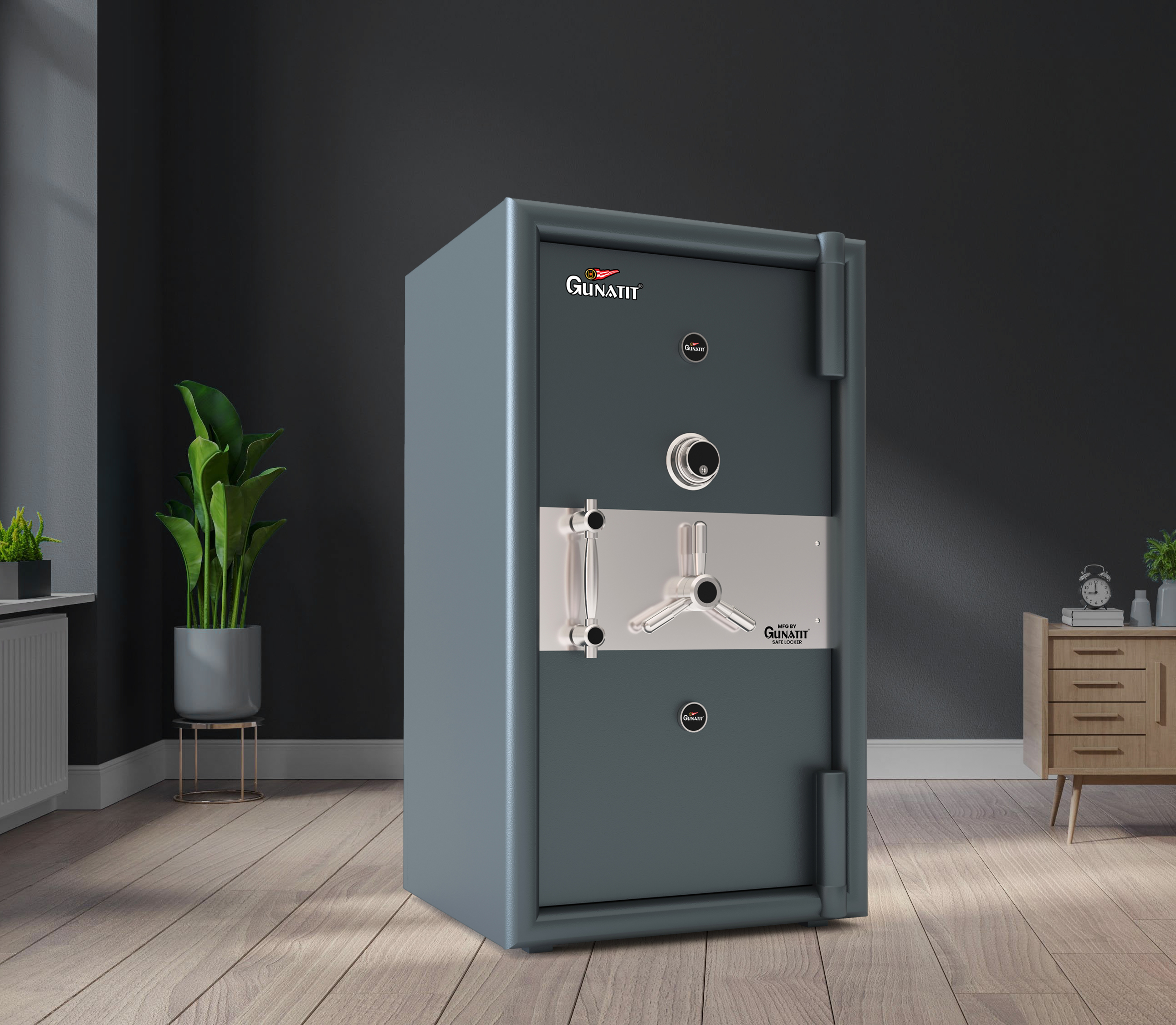Compact Plus - 48 × 30 × 27" • 960kg - Gunatit Safe Lockers