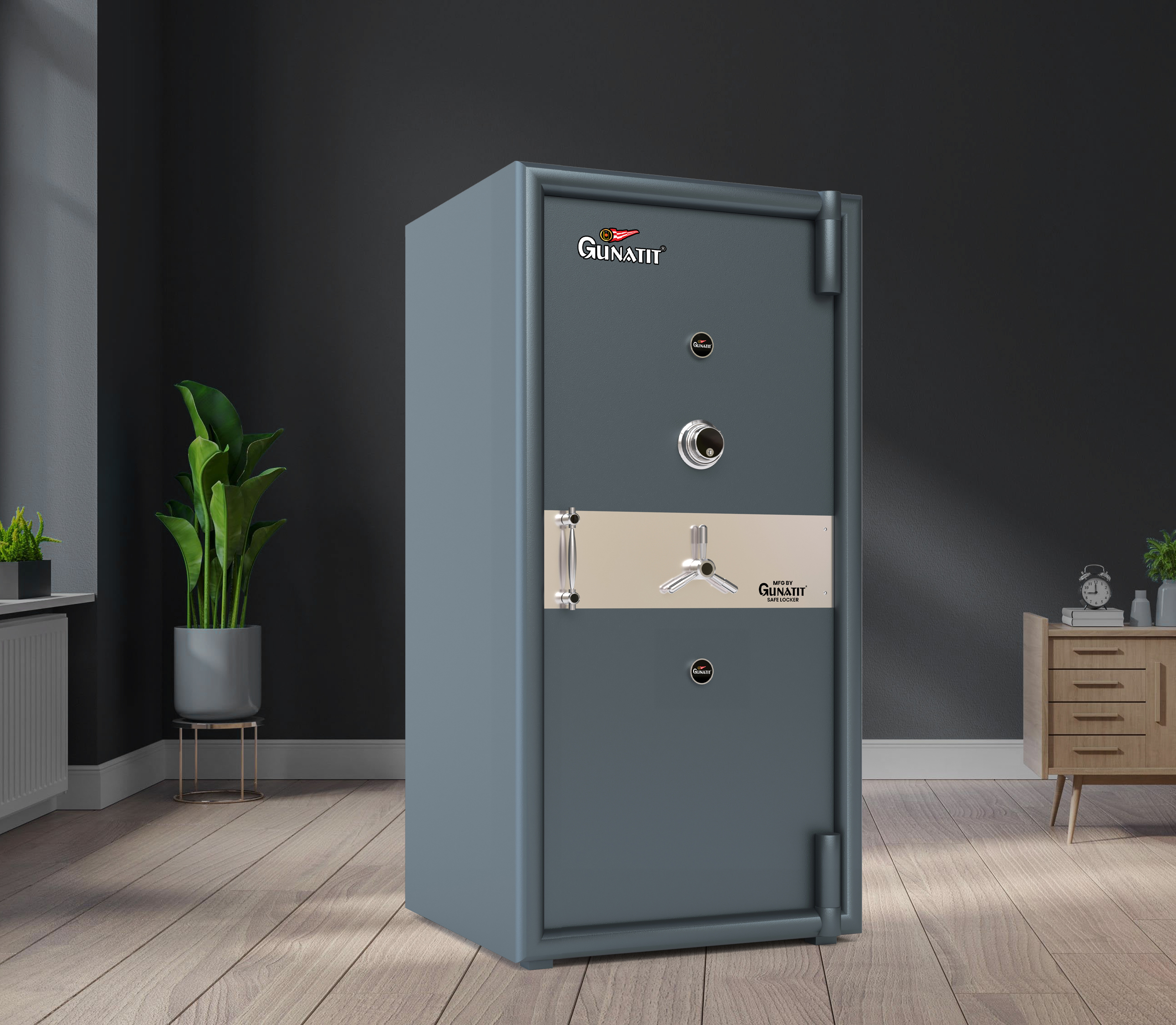 Compact Ultra - 60 × 30 × 27" • 1200kg - Gunatit Safe Lockers